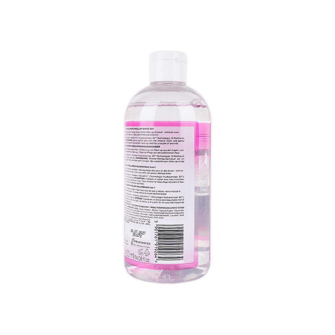 Eveline Facemed + Hyaluronic Micellar Water 400 ML - 12