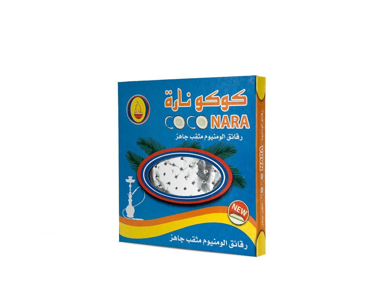 رقائق كوكو نارا جاهزة للاستخدام في الشيشة