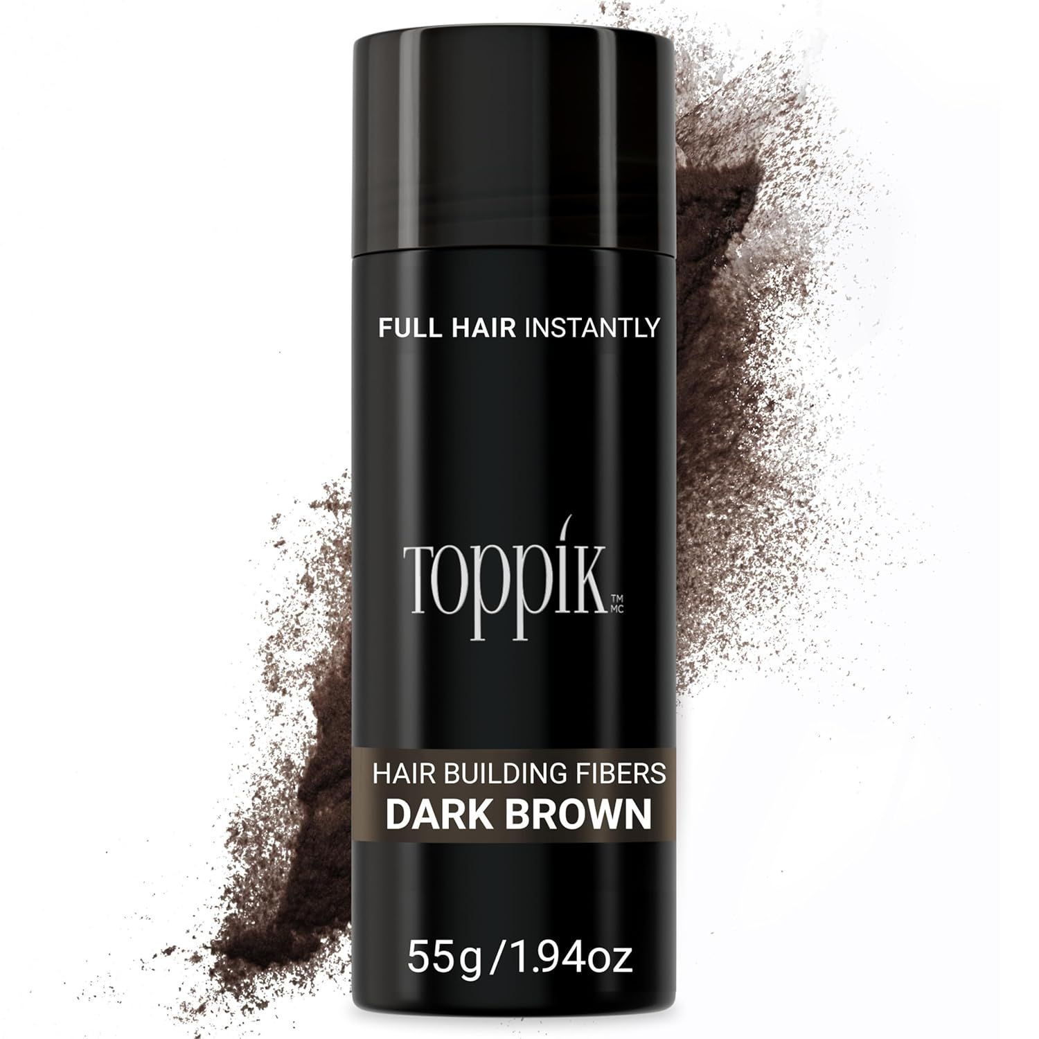 Toppik Hair Building Fiber Dark Brown 55G - 8