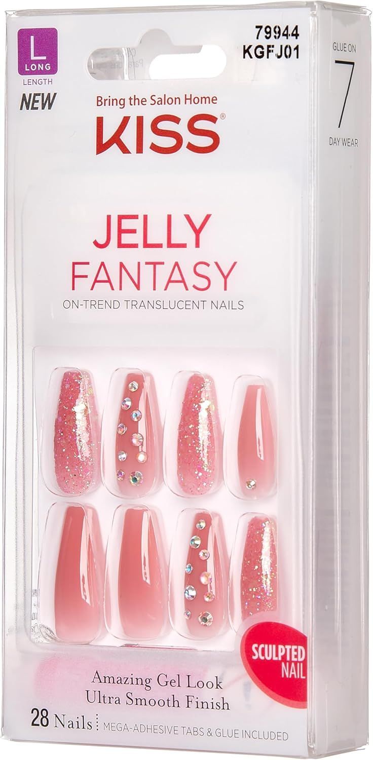 Kiss Gel Fantasy Jelly Nails KGFJ01C view 4
