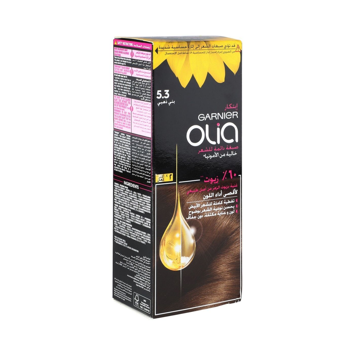 Garnier Hair Dye Olia 5.3 golden Brown
