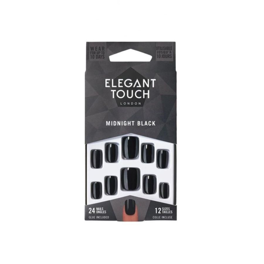 Elegant Touch False Nails - Midnight Black