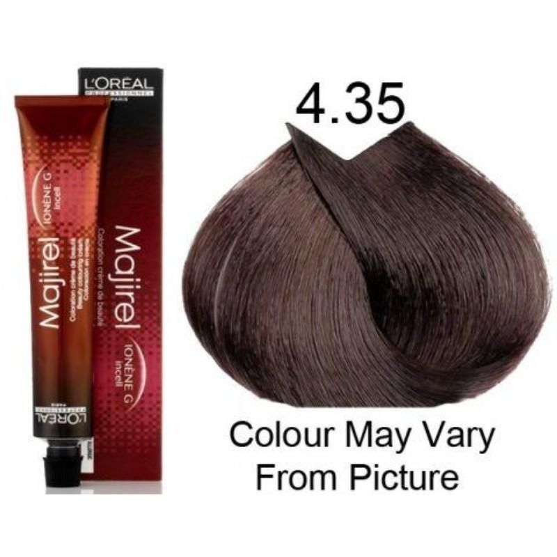 L'Oréal Majirel Hair Color - Shade 4.35