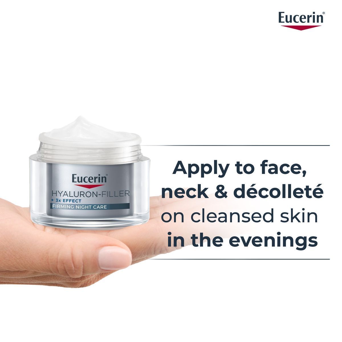Eucerin Hyaluron Filler Anti-Aging Face Night Cream with Hyaluronic Acid, 50ml - 8