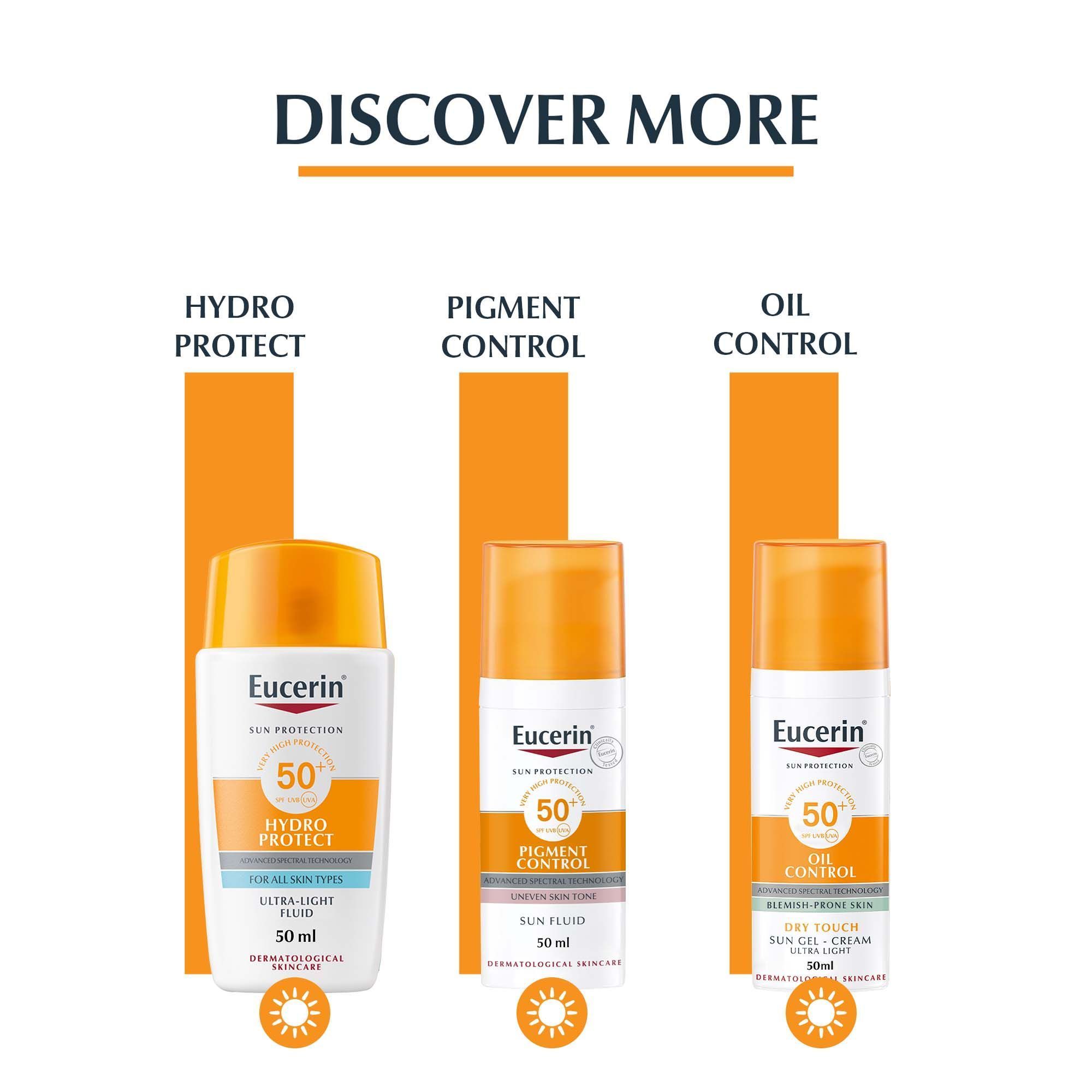 Eucerin Sensitive Protect Sunscreen Face Cream SPF50+, 50ml view 6