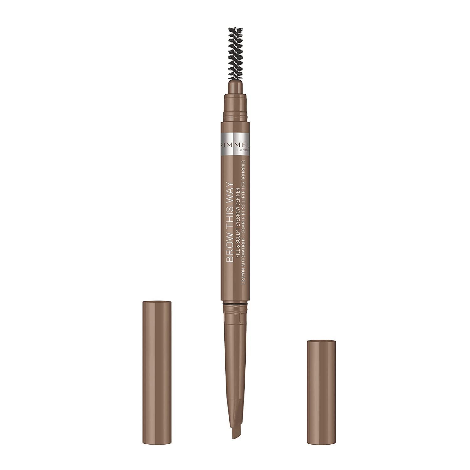 Rimmel Brow This Way Fill & Sculpt Eyebrow Definer Pencil Blonde 001 1 pcs