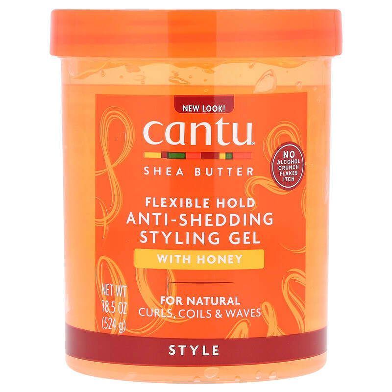 Cantu Shea Butter Anti Shedding Styling Gel with Honey, 524g - 6