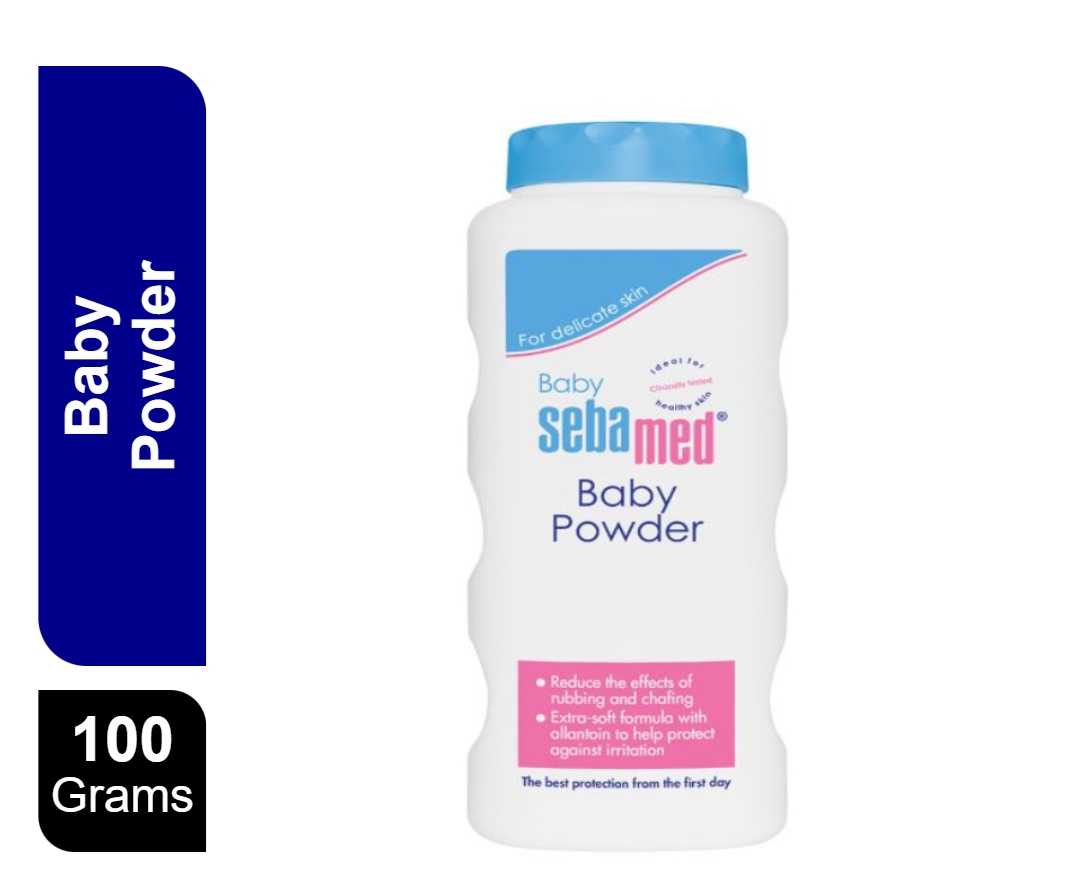 Buy Sebamed Baby Powder with Olive Oil, 100g Online in Oman