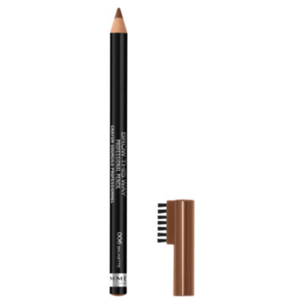 Rimmel BTW Professional Eyebrow Pencil Shade: 006 Brunette
