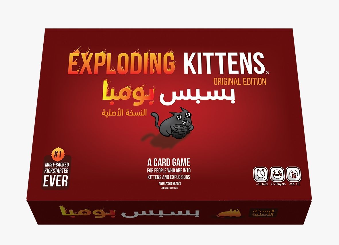 لعبة بطاقات نيلكو القطط المتفجرة