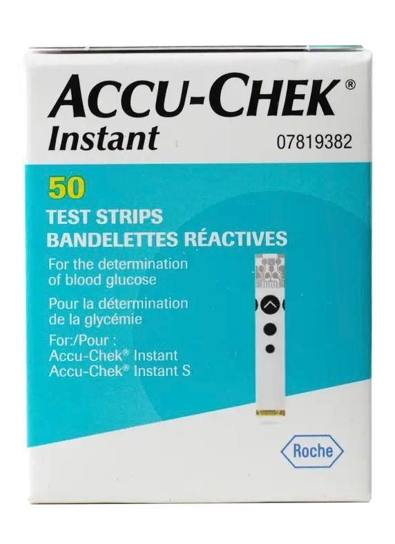 Accu-Chek Instant Blood Glucose Test Strips