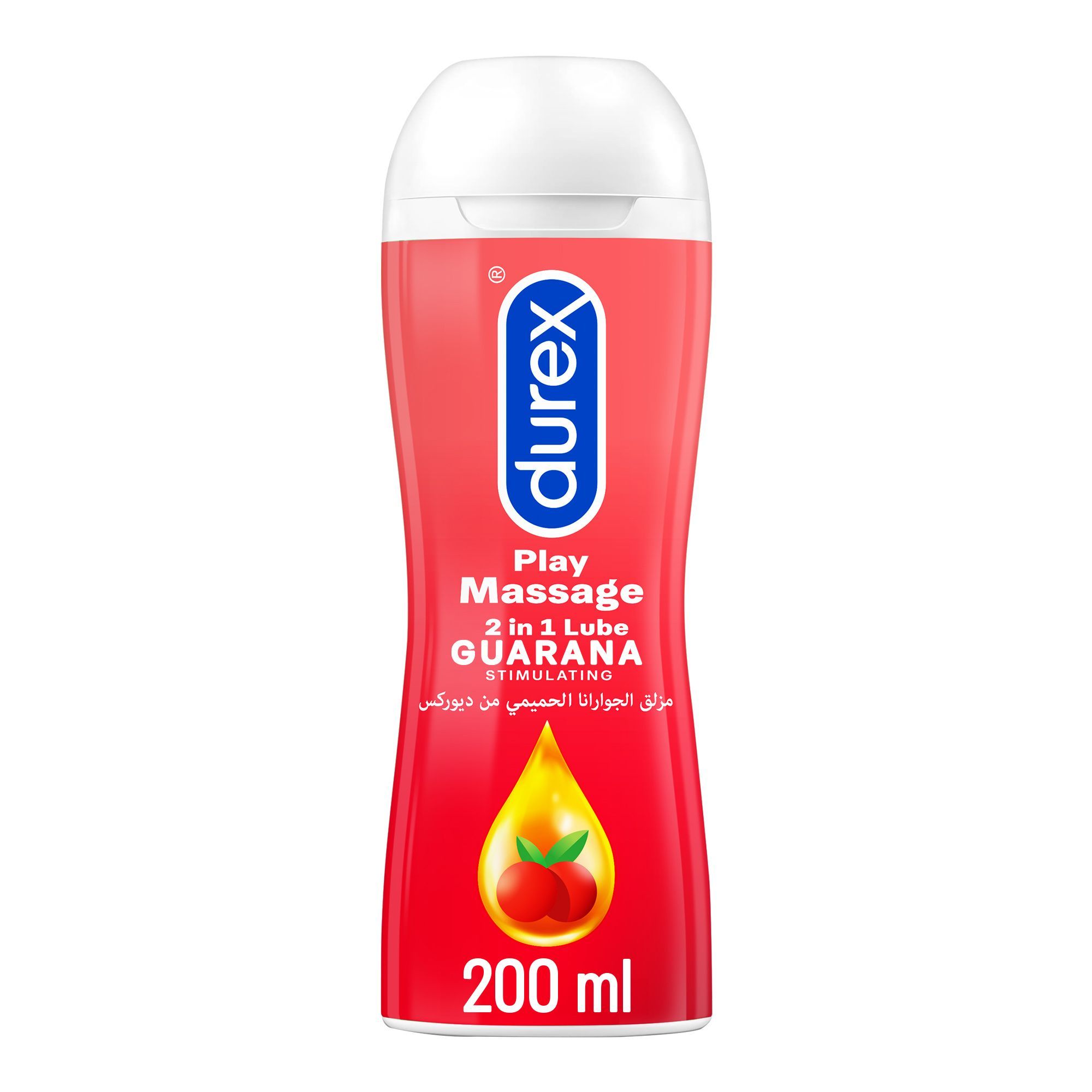 Buy Durex Play Stimulating Massage 2in1 Lubricant Gel with Arousing  Guarana, 200ml Online in Oman | Talabat Oman