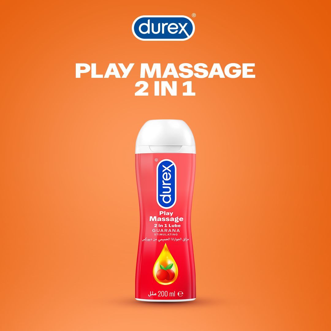 Buy Durex Play Stimulating Massage 2in1 Lubricant Gel with Arousing  Guarana, 200ml Online in Oman