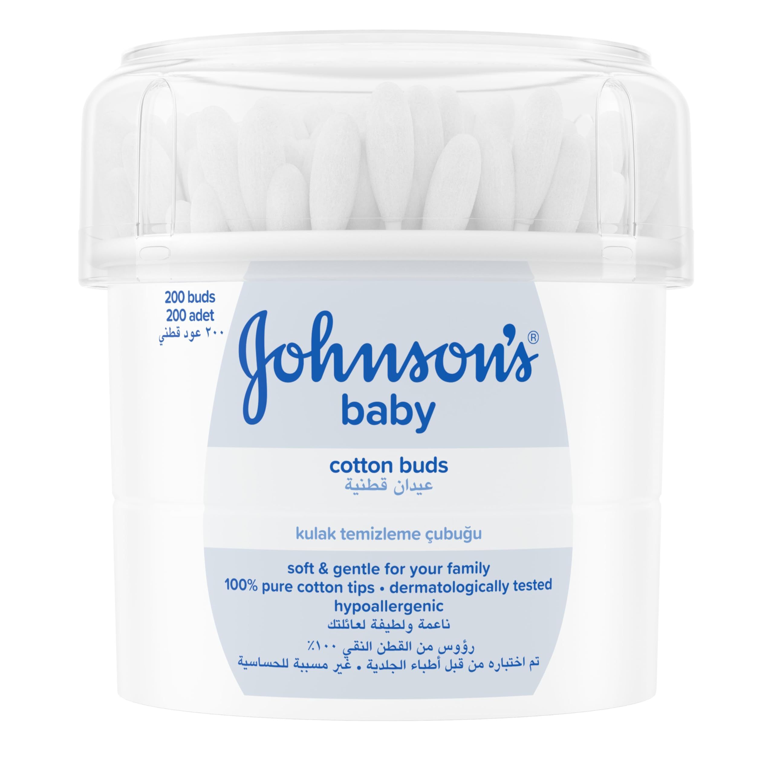 Buy Johnson's Cotton Buds 200 + 100 Free Online in Bahrain