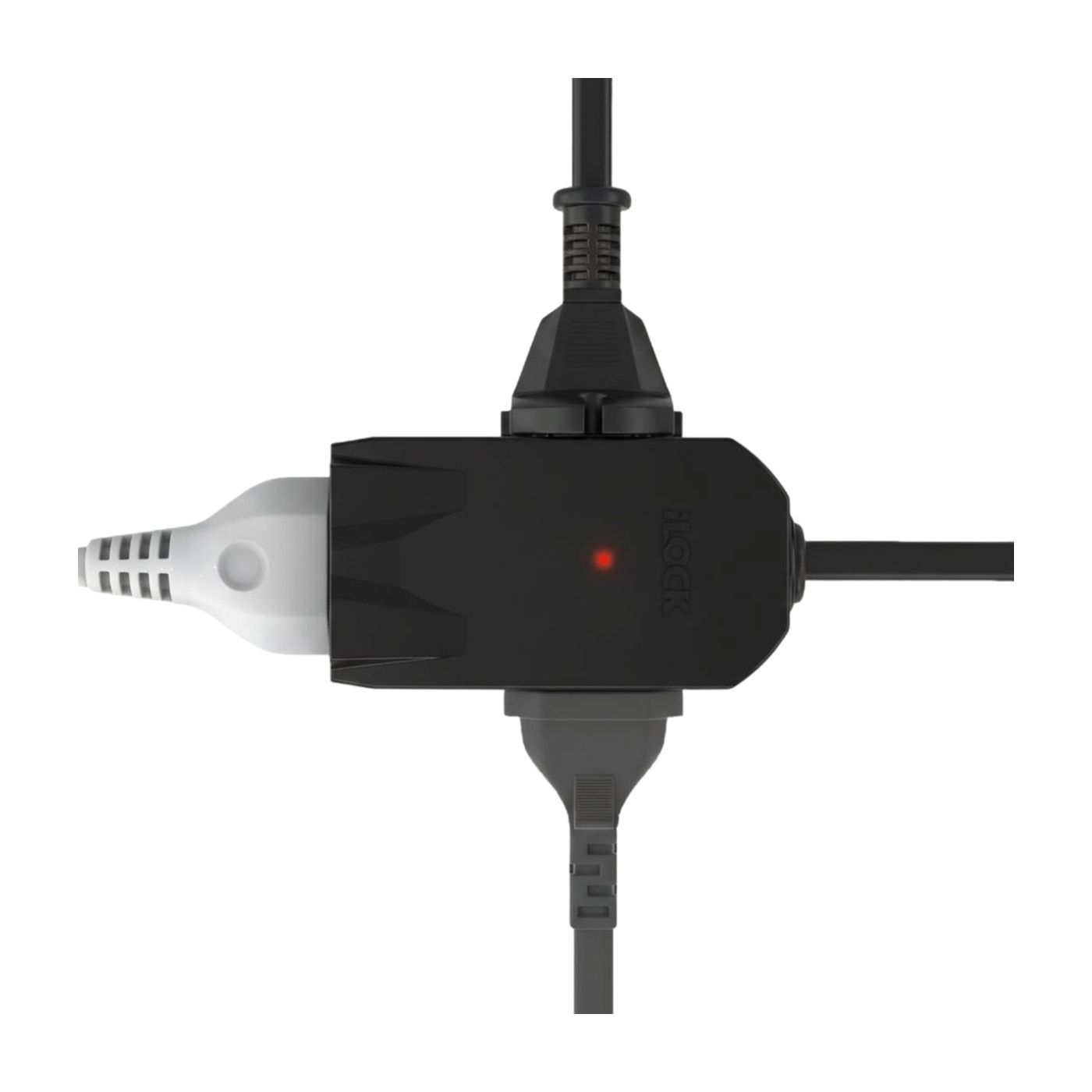 شريط طاقة iLock Mini ثلاثي مع مفتاح، 3م