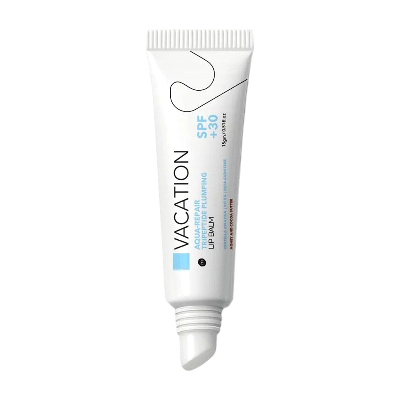 بلسم شفاه فاكايشن أكوا ريبير بالعسل وزبدة الكاكاو مع SPF 30+، 15 جم