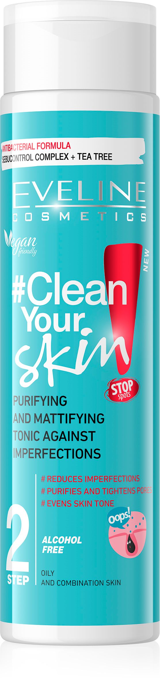 Clean Your Skin Purifying&Mattifying Tonic 225Ml