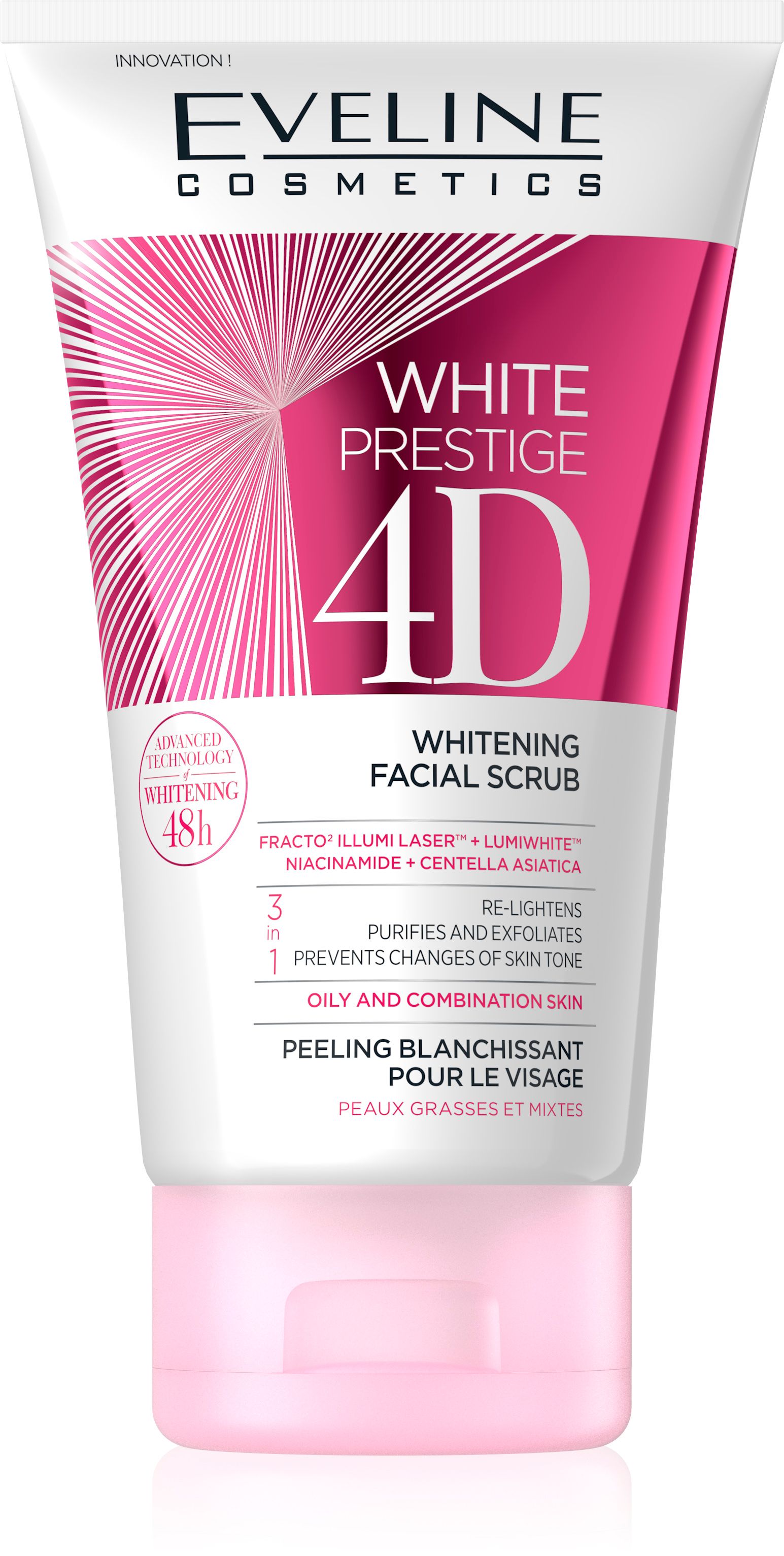 White Prestige 4D Whitening Facial Scrub 150Ml