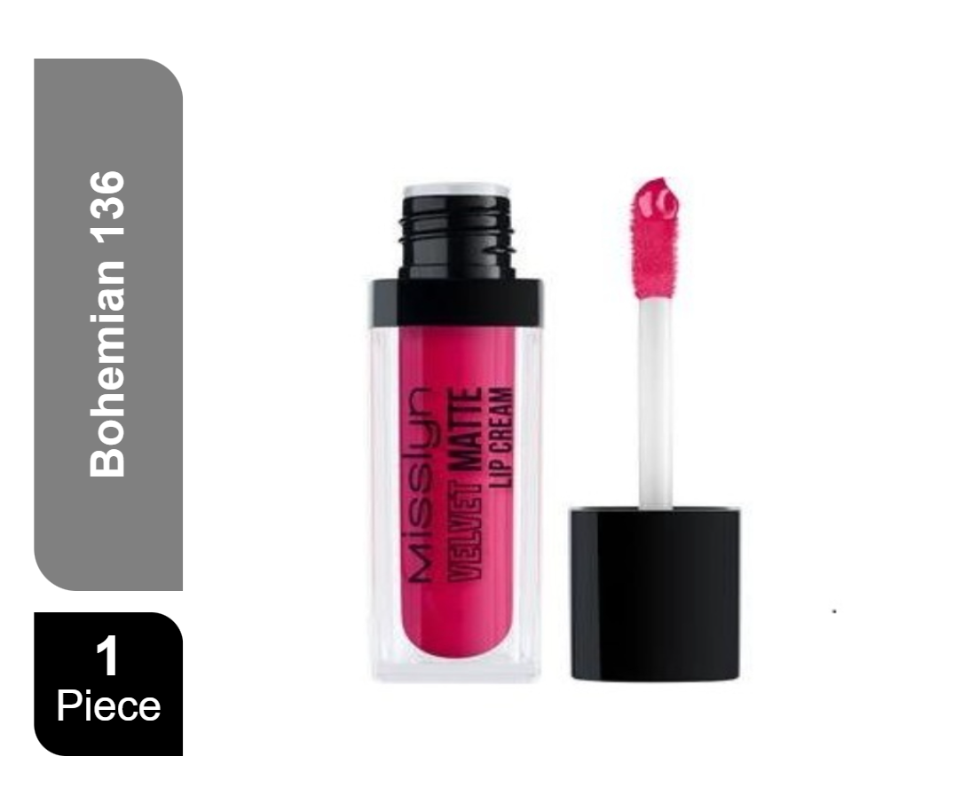 Misslyn Matte Lipstick Velvet Cream No.136