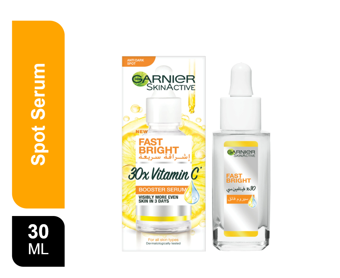 Garnier Skin Active Fast Bright Serum, 30ml