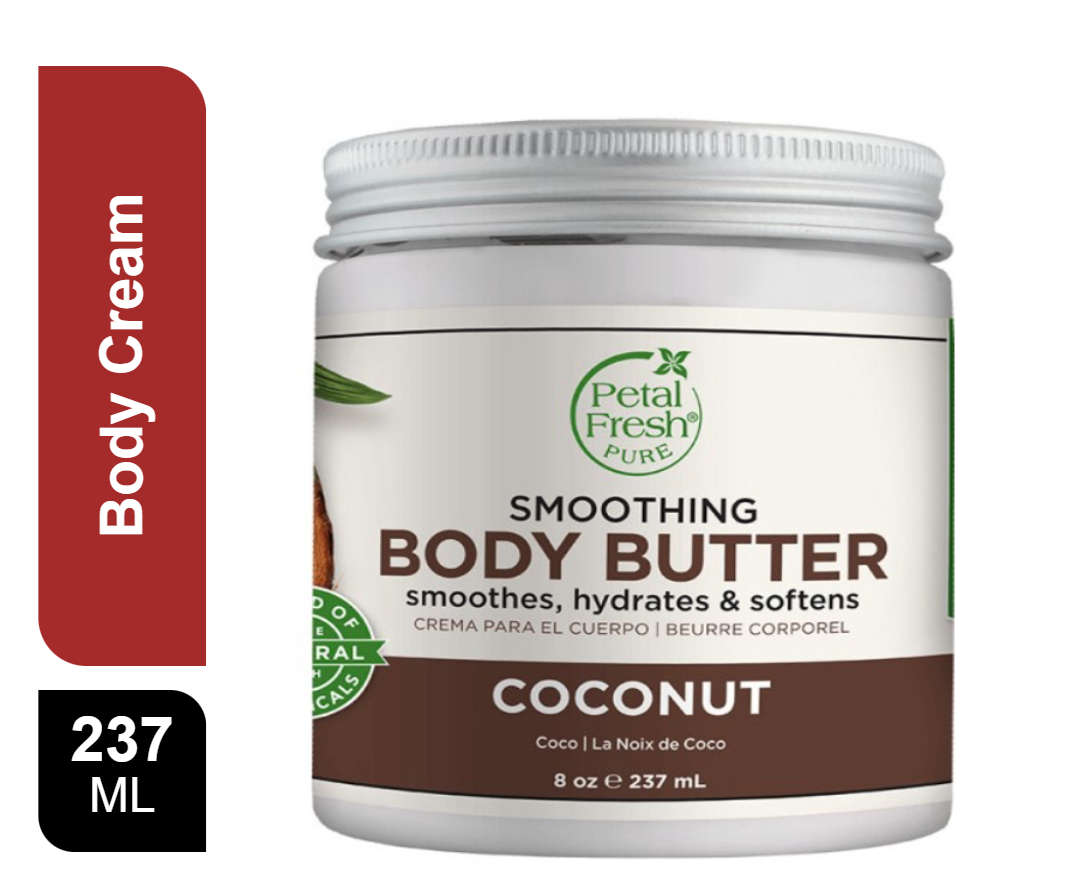 Petal Fresh Coconut Body Butter, 237 ml