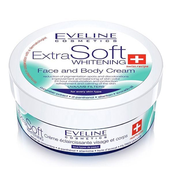 Eveline Extra Soft Whitening Face And Body 200 ml
