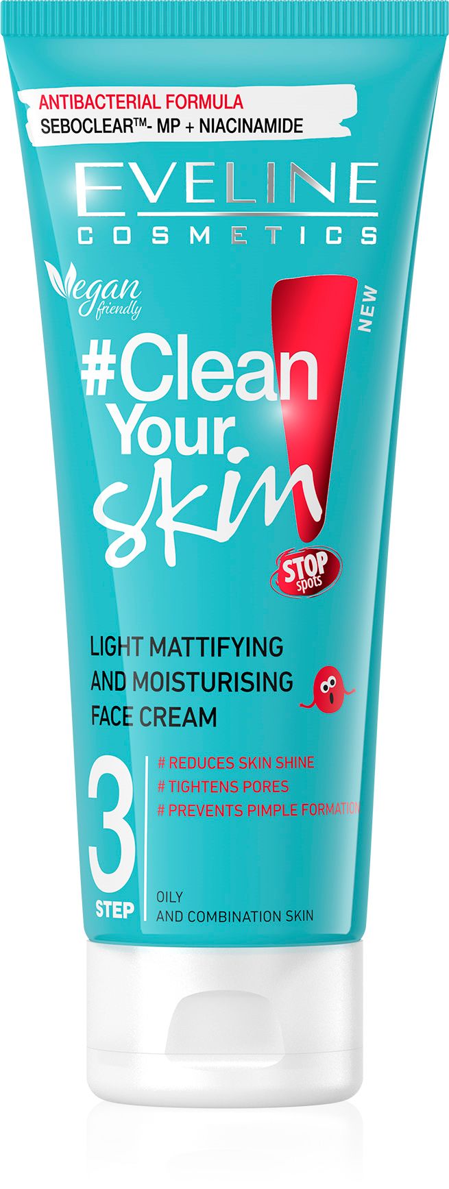 Clean Your Skin Light Mattifying&Moisturising Face Cream 75Ml