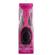 Cala Wet And Dry Detangling Hair Brush Foschia