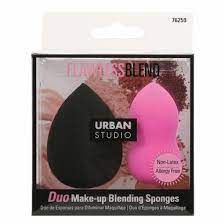 Cala Duo Makeup Blending Black And Pink