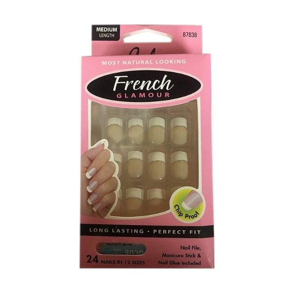 Cala French Glamor Manicure Stick Kit No.838, 24pieces