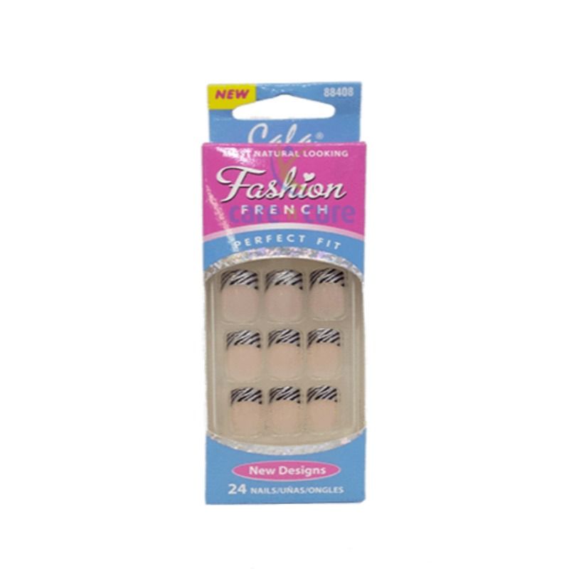 Cala Fashion French False Nails, 24pieces