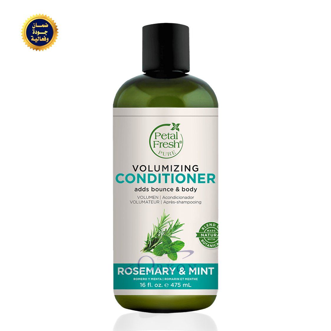 Petal Fresh Pure Volumizing Conditioner, Rosemary & Mint, 475ml