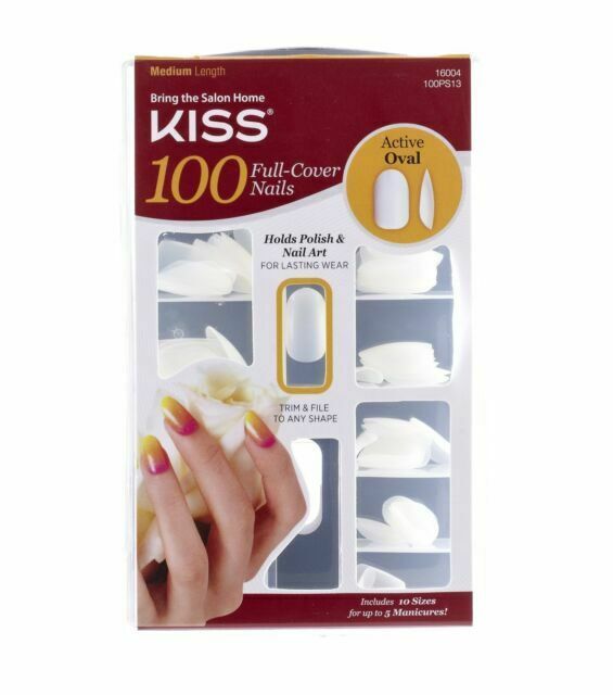 Kiss Full Cover Active Oval Kit