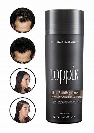 Toppik Hair Building Fiber Dark Brown 55G