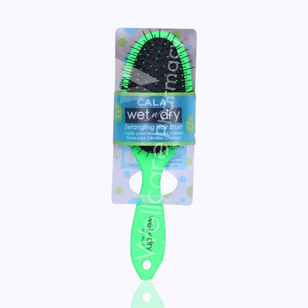 Cala Wet & Dry Brush Neon Green