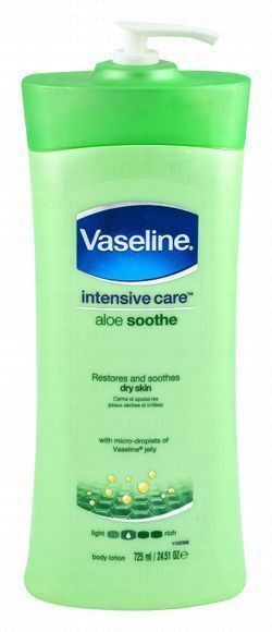 Vaseline Intensive Care Restoring & Soothing Body Lotion with Aloe Vera Extract for Dry Skin, 725ml