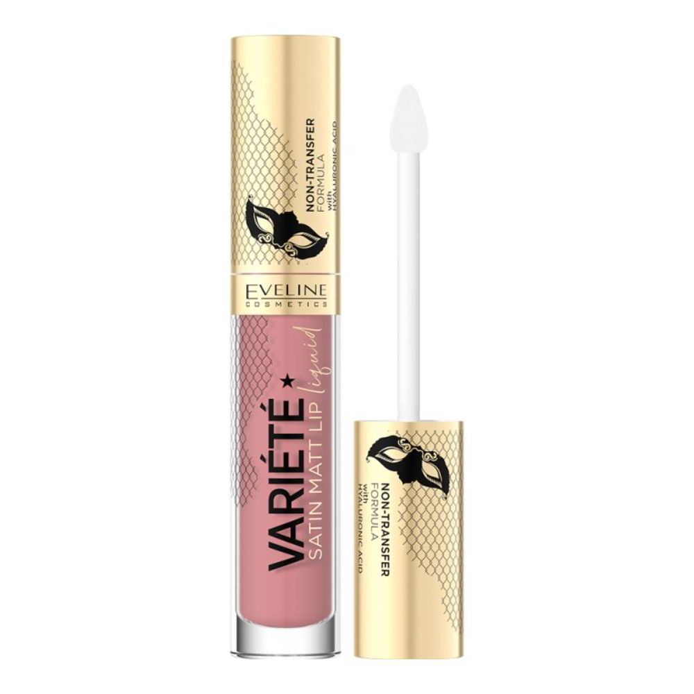 Eveline Variete Satin Mat Lip Liquid No 02, 4.5ml