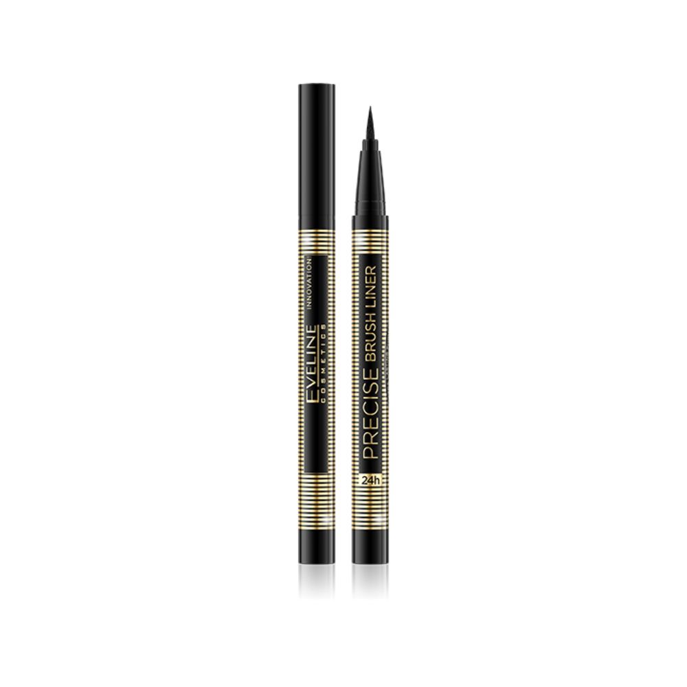 Eveline Precise Brush Eyeliner - Black