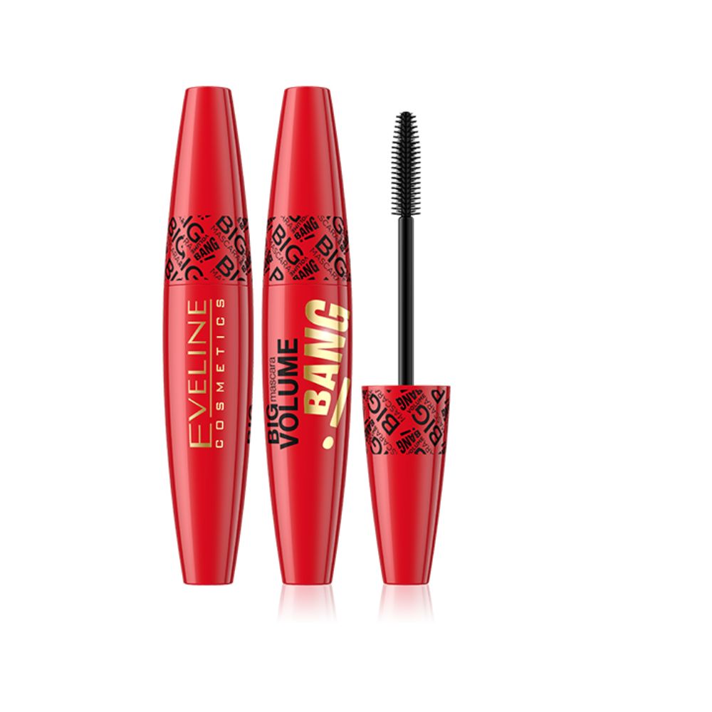 Eveline Big Volume Bang Mascara with Carnaube & Rice Wax