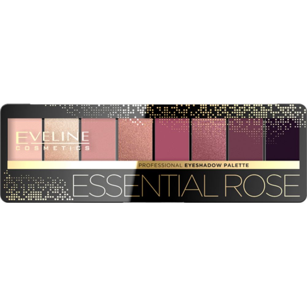 Eveline Eyeshadow Palette 8 Colors Essential Rose