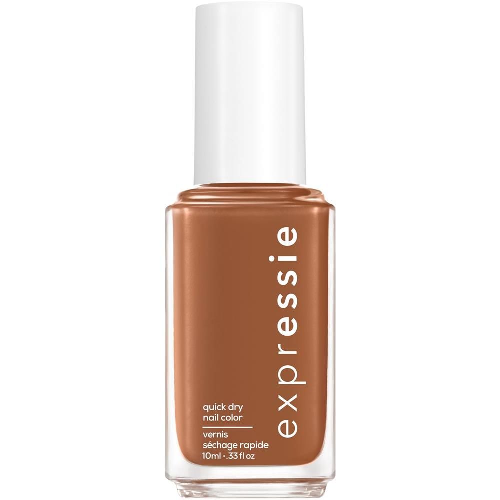 Essie Quick Dry Nail Polish Cold Brew Crew Brown 10ml