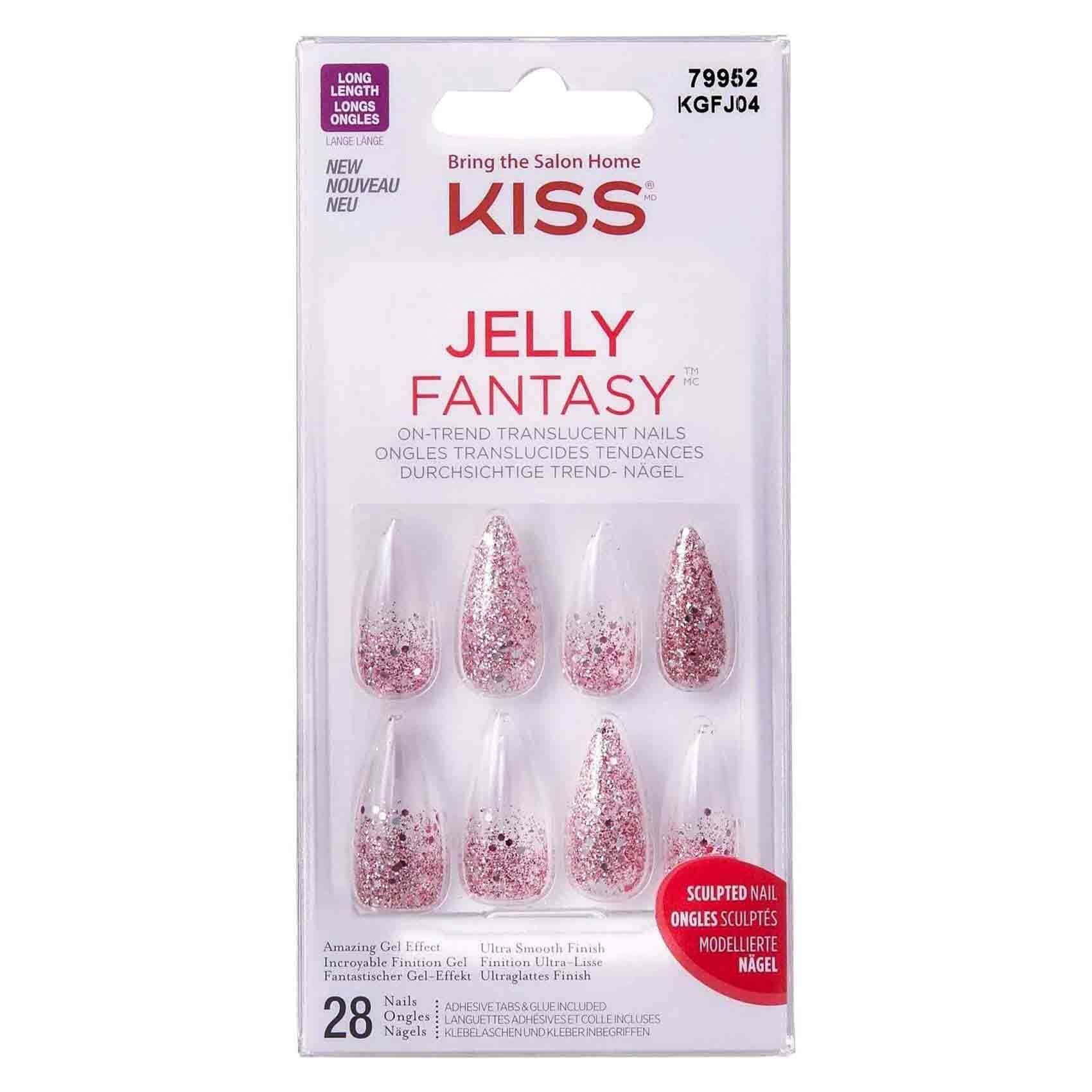 Kiss Gel Fantasy Jelly Nails KGFJ04C