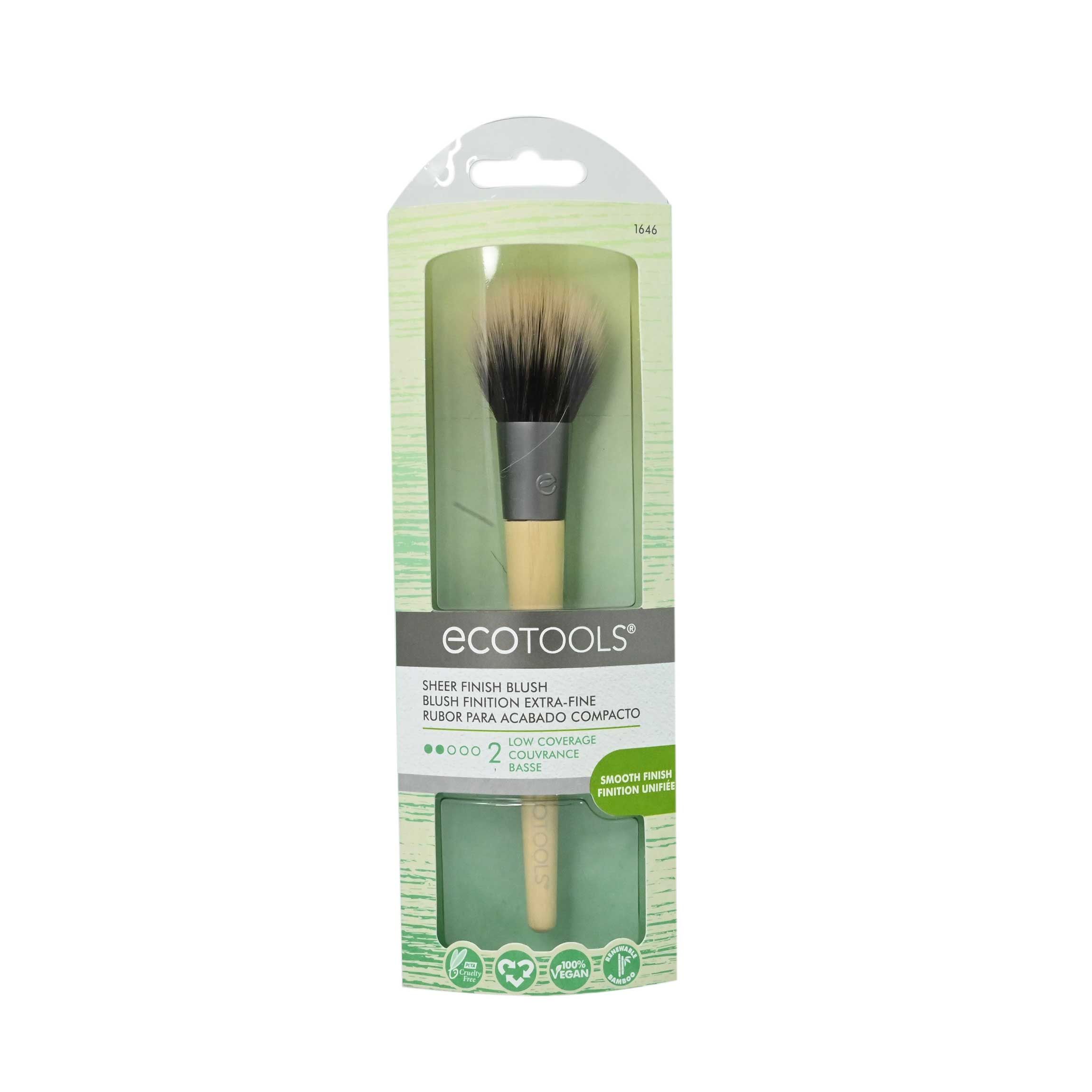 Ecotools Extra Fine Sheer Blush Brush - cruelty free, vegan 1 pcs