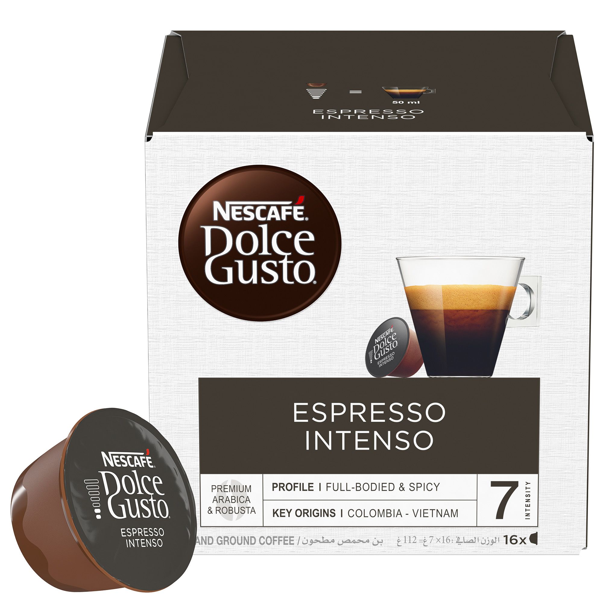 Buy Nescafe Dolce Gusto Espresso Intenso Coffee, 16 Capsules