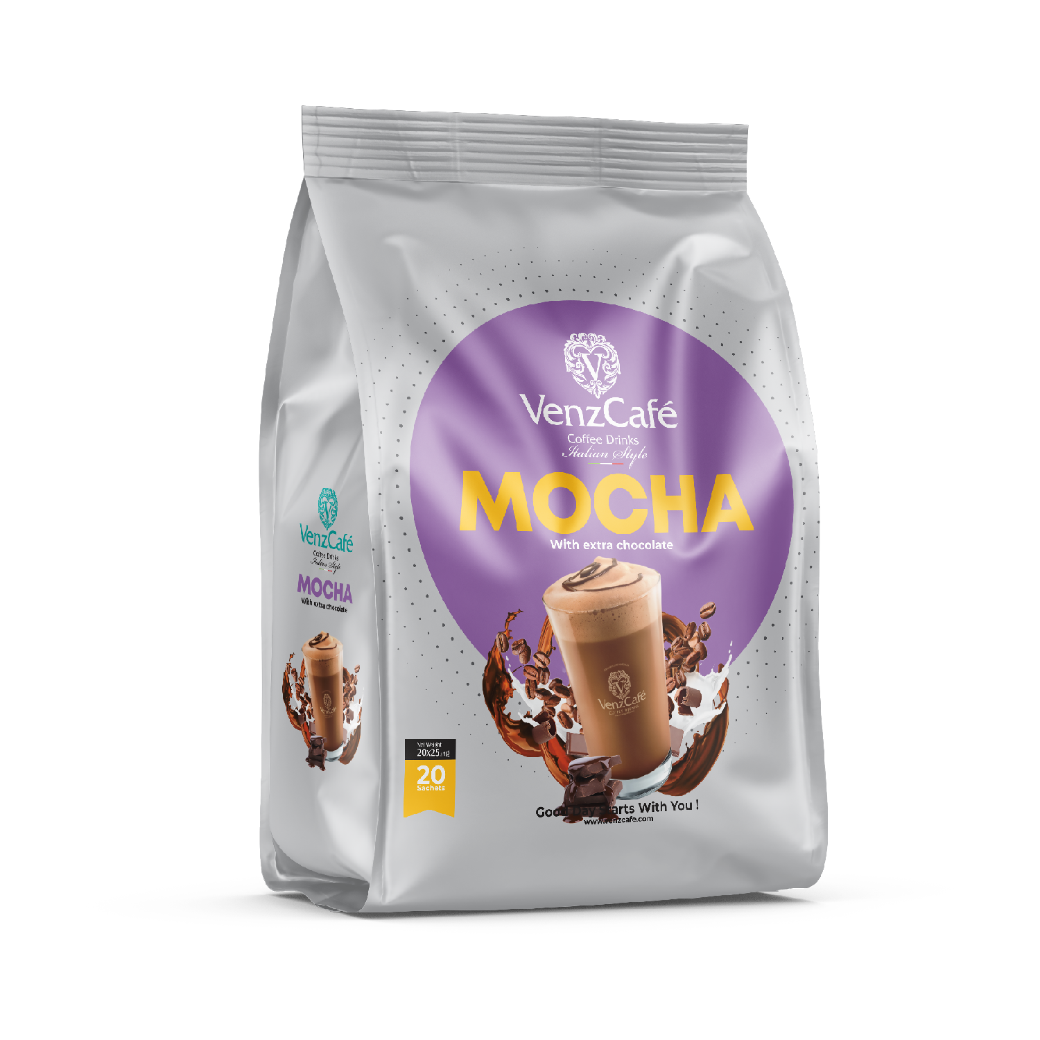 【　coffee　】 Buy VenzCafe 3in1 Coffee Mix, 24x20g Online in Oman | Talabat Oman