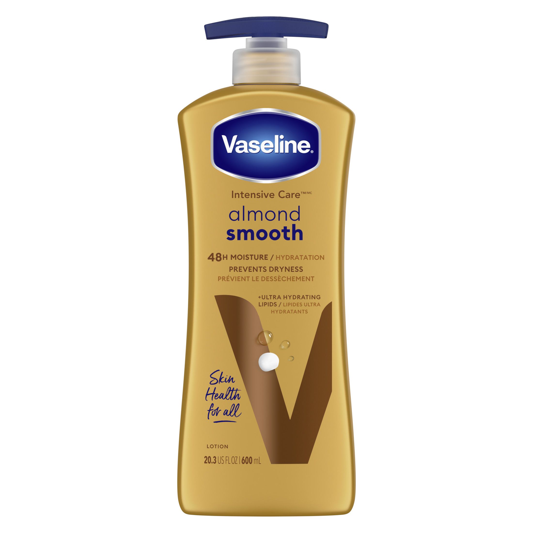Vaseline Intensive Care Almond Smooth Body Lotion, 600ml