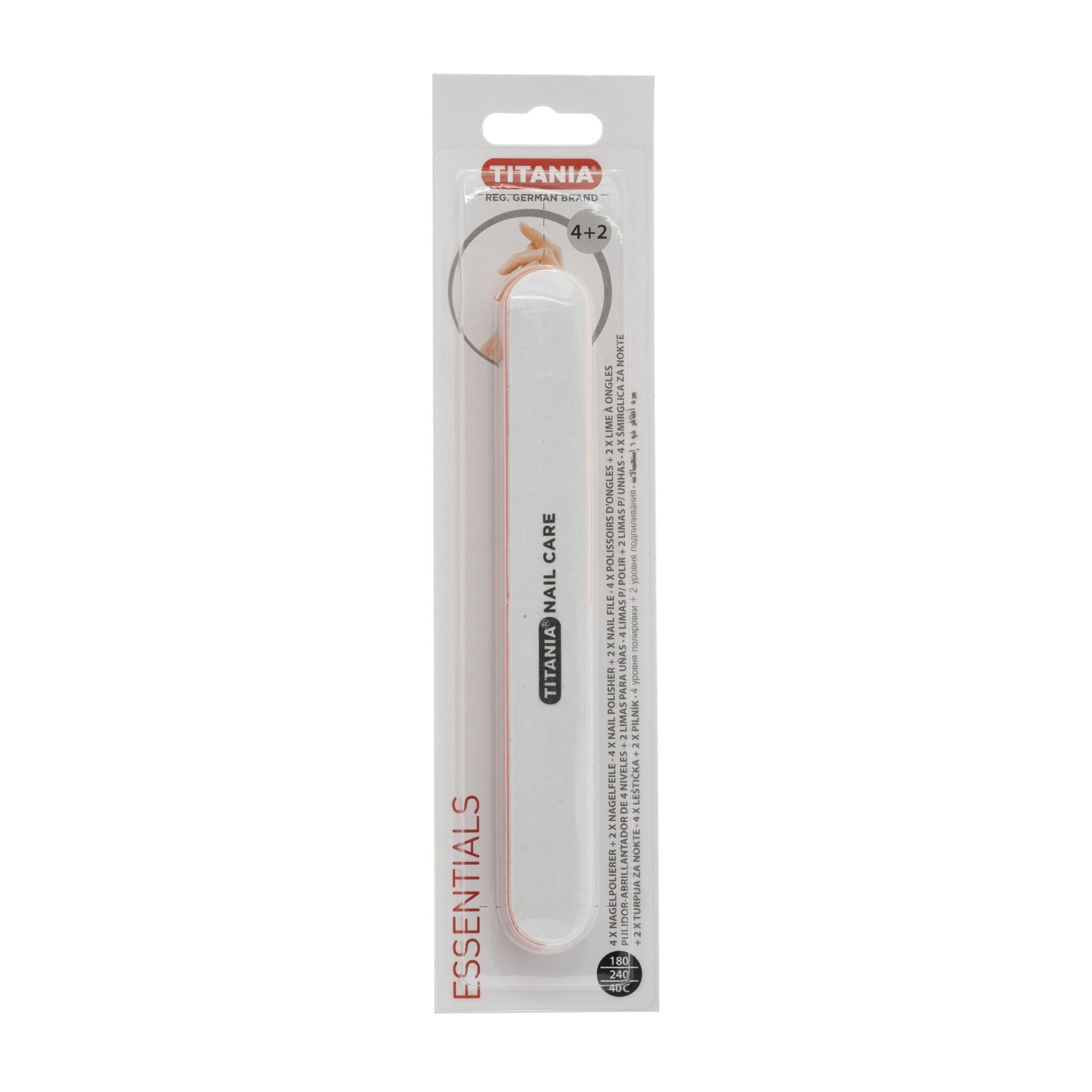 Titania Nail Files 6 Sided