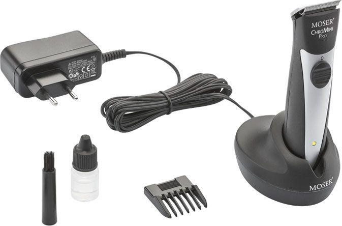 Moser Chromini Professional Cordless Hair Trimmer - Black, 1591-0162, 1 Pack