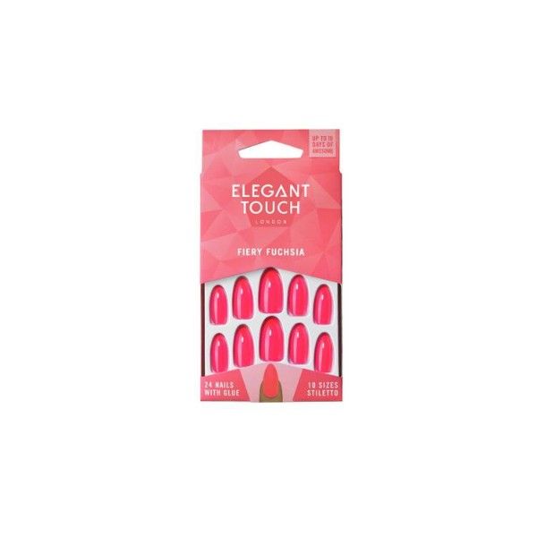 Elegant Touch Nails Fiery Fuchsia