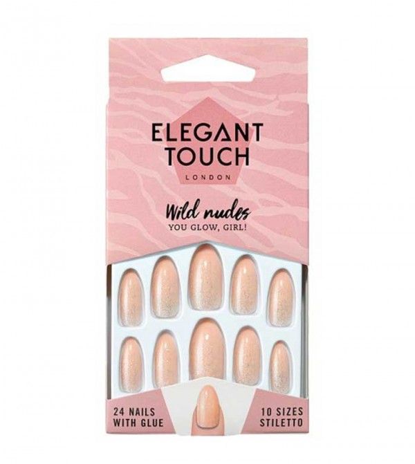 Elegant Touch Nudes Nails, You Glow, Girl